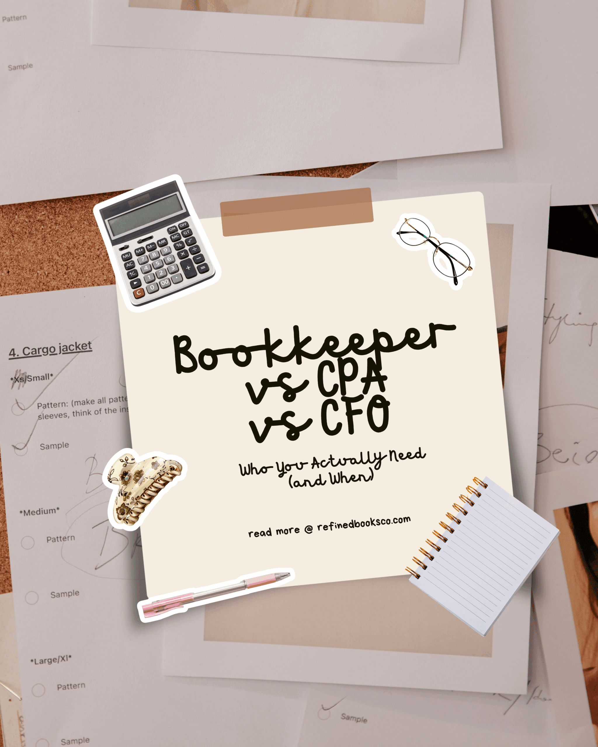 Bookkeeper vs CPA vs CFO: Who You Actually Need (and When)